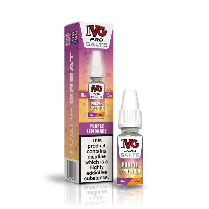 IVG Pro Salts Purple Lemonade Nic Salt E-Liquid