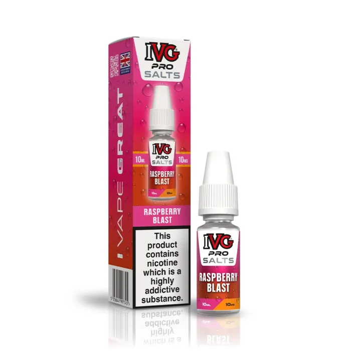 IVG Pro Salts Raspberry Blast Nic Salt E-Liquid