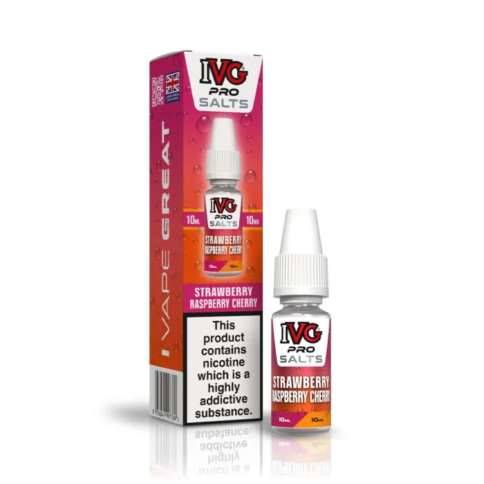 IVG Pro Salts Strawberry Raspberry Cherry Nic Salt E-Liquid