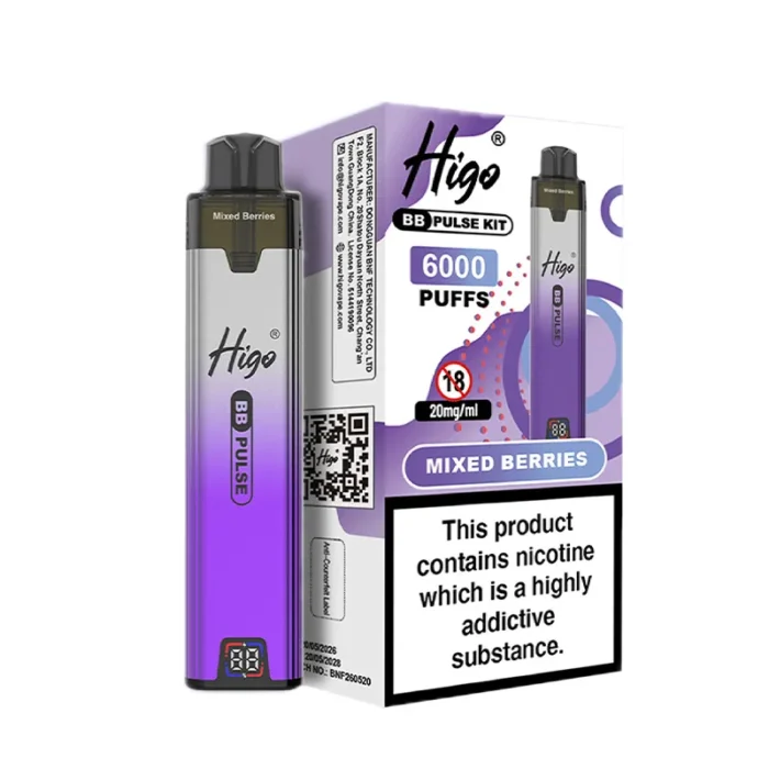Mixed Berries Higo BB Pulse 6000