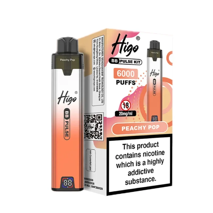 Peachy Pop Higo BB Pulse 6000