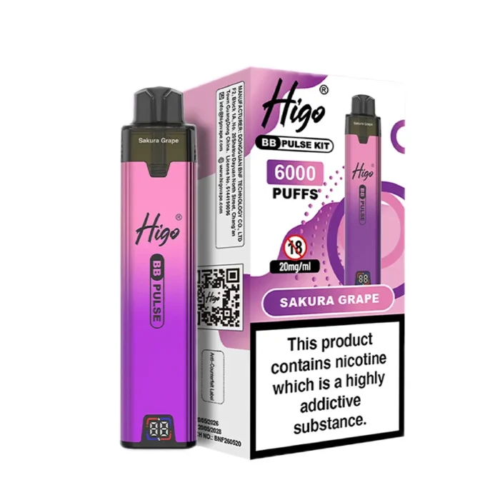 sakura grape Higo BB Pulse 6000