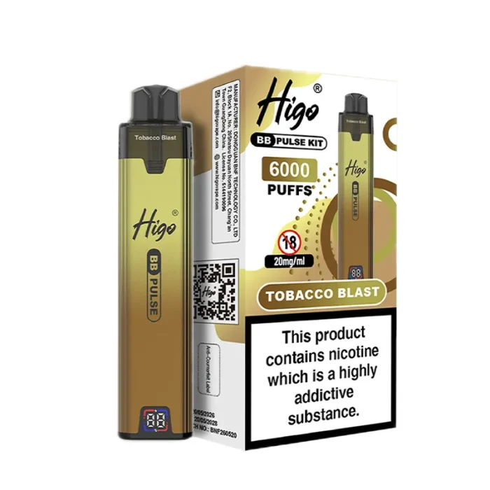 tobacco blast Higo BB Pulse 6000