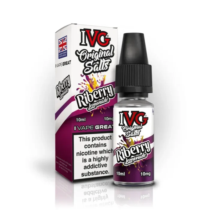 IVG Original nic salt Riberry Lemonade 10mg