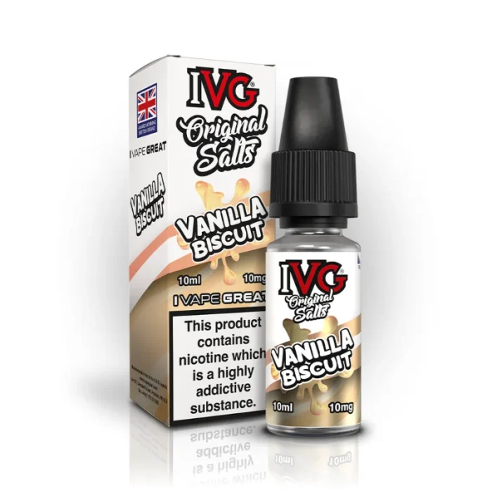 IVG Original Salts Vanilla Biscuit 10mg