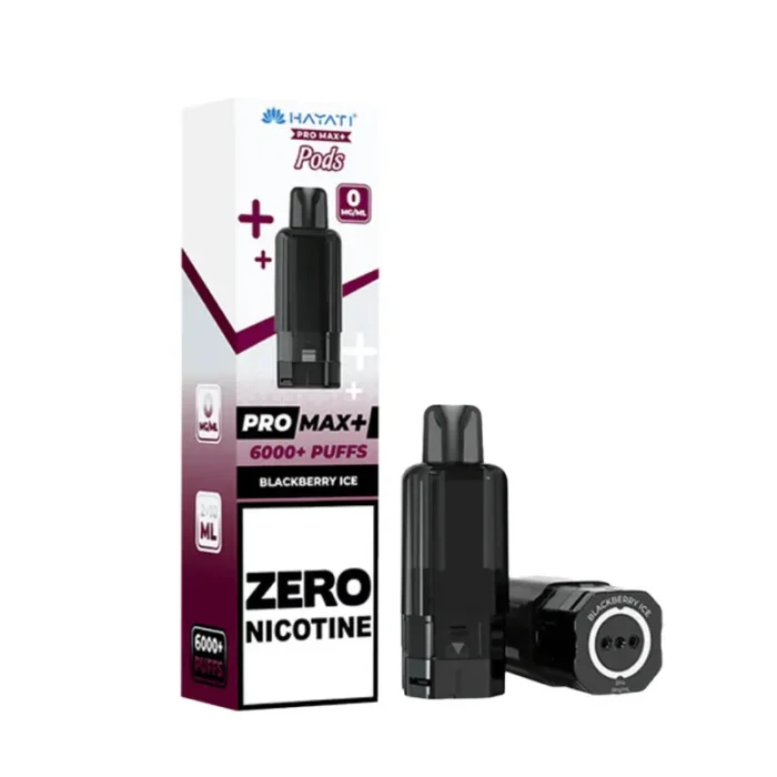 Hayati Pro Max 6K 0 Nicotine Blackberry Ice Pod