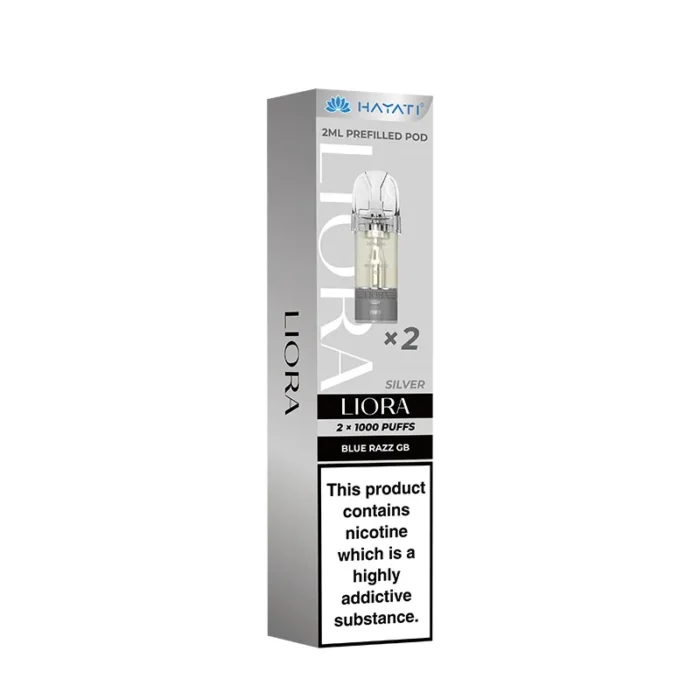 Hayati Liora Prefilled Pods Blue Razz GB