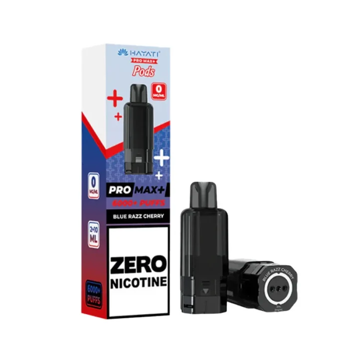 Hayati Pro Max 6K 0 Nicotine Blue Razz Cherry Pod