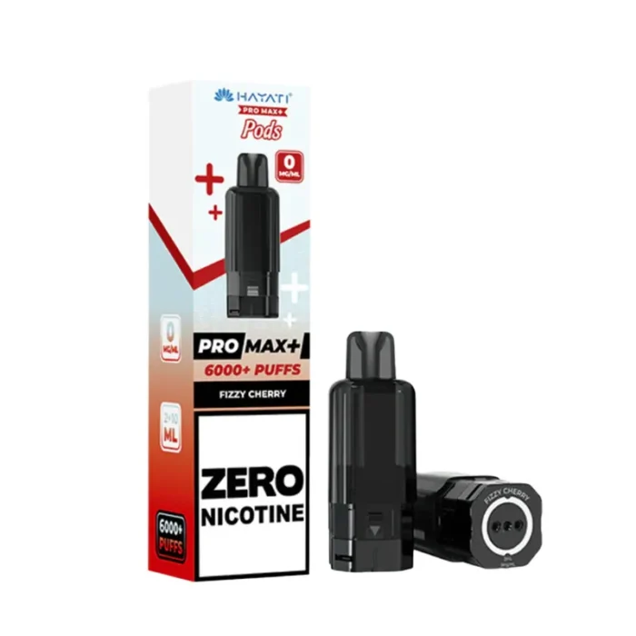 Hayati Pro Max 6K 0 Nicotine Fizzy Cherry Pod