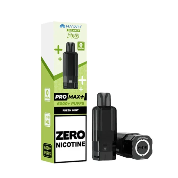 Hayati Pro Max 6K 0 Nicotine Fresh Mint Pod