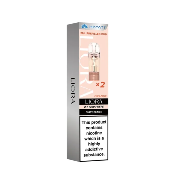 Hayati Liora Prefilled Pods Juicy Peach