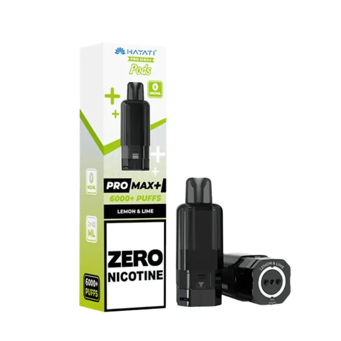 Hayati Pro Max 6K 0 Nicotine Lemon & Lime Pod