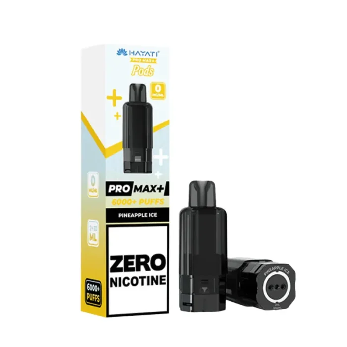 Hayati Pro Max 6K 0 Nicotine Pineapple Ice Pod