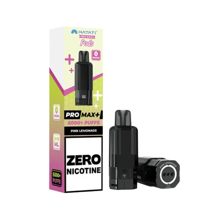Hayati Pro Max 6K 0 Nicotine Pink Lemonade Pod