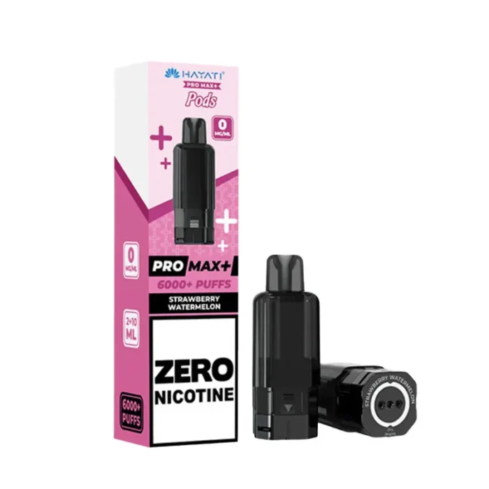 Hayati Pro Max 6K 0 Nicotine Strawberry Watermelon Pod