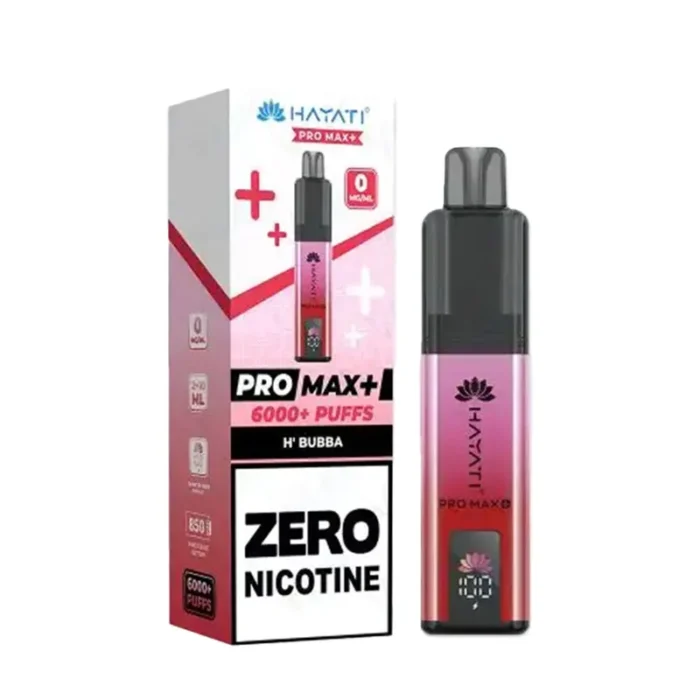 Hayati Pro Max 6K 0 Nicotine H' Bubba Kit