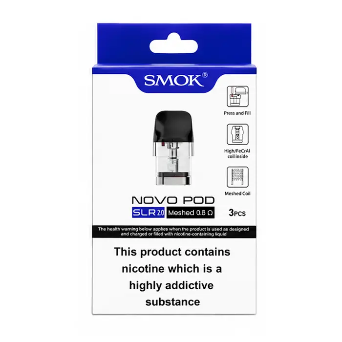 SMOK Novo SLR 2.0 0.6ohm Replacement Pods