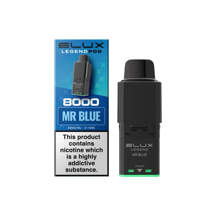 Elux Legend Mr Blue 8000 Pods