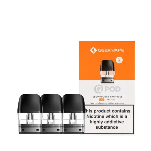 Geekvape Q Pods Replacement Cartridges Box | Guardian Vape Shop