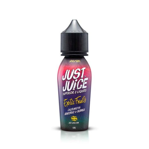 JUST JUICE Exotic Fruits Range Shortfill E-liquid | Guardian Vape Shop