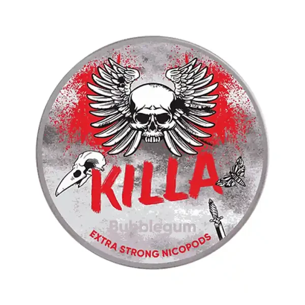 Killa Nicotine Pouches Bubblegum 16mg | Guardian Vape Shop