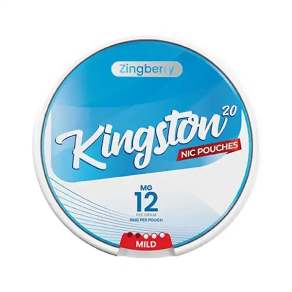 Kingston Nicotine Pouches Zingberry 12mg | Guardian Vape Shop