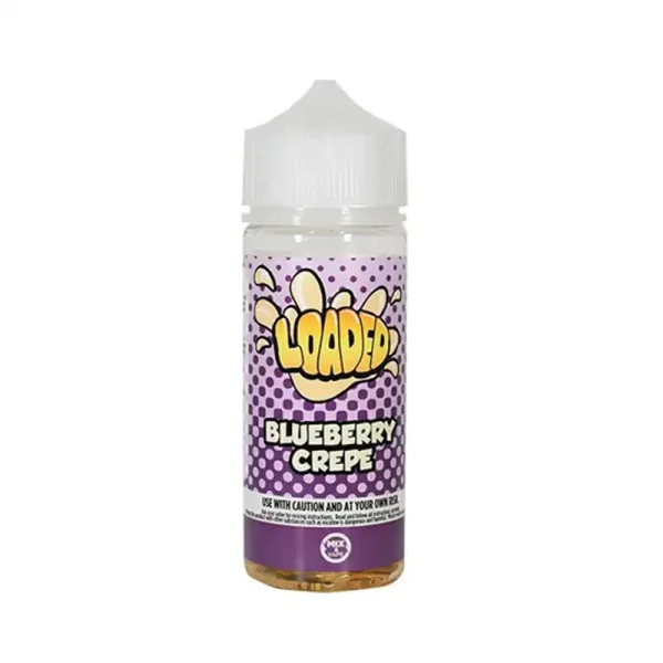 Loaded Shortfill E-liquids Blueberry Crepe | Guardian Vape Shop