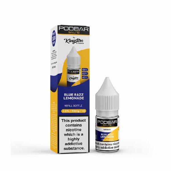 Kingston Podbar Nic Salt E-Liquids | Guardian Vape Shop