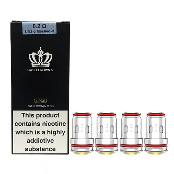 Uwell Crown 5 Coils Replacement 0-2ohm | Guardian Vape Shop