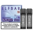 ElfBar Elfa Pods Vape Prefilled E-Liquid Blueberry | Guardian Vape Shop