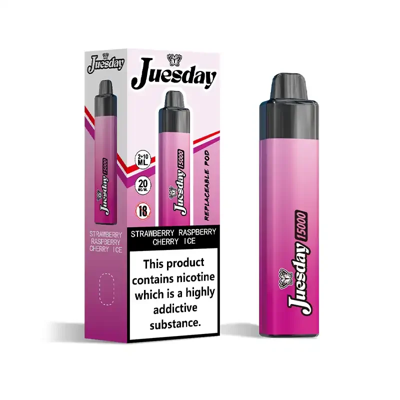Juesday 15000 Vape Kit Strawberry Raspberry Cherry Ice | Guardian Vape Shop