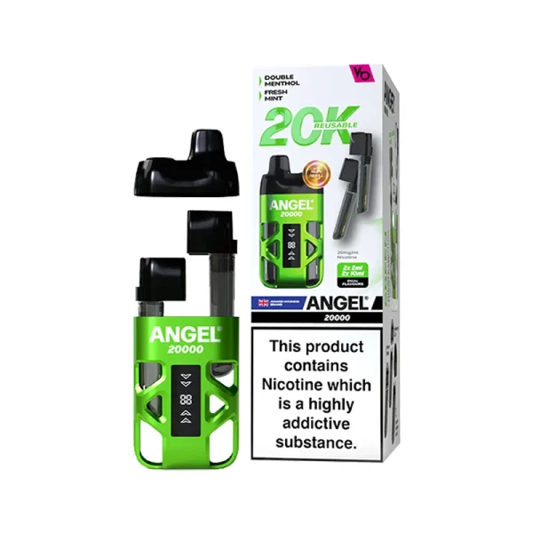 Vapes Bars Angel 20K Vape Pod Kit Green Edition | Guardian Vape Shop