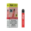Vaporesso Dojo Blast 2000 Go Pod Kit Strawberry Kiwi | Guardian Vape Shop