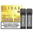 ElfBar Elfa Pods Vape Prefilled E-Liquid Pineapple Lemon Soda | Guardian Vape Shop